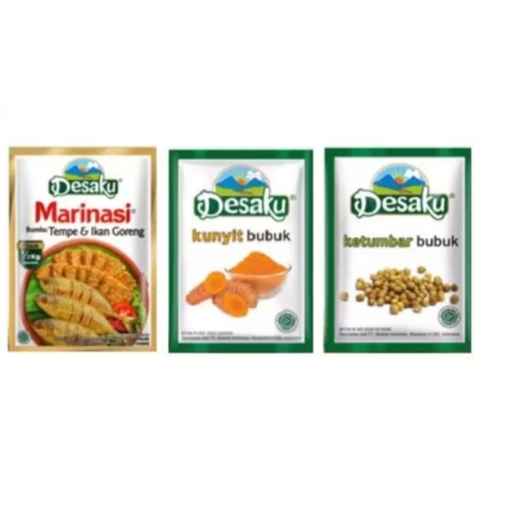 

Desaku kunyit ketumbar 1 renteng isi 10 sachet