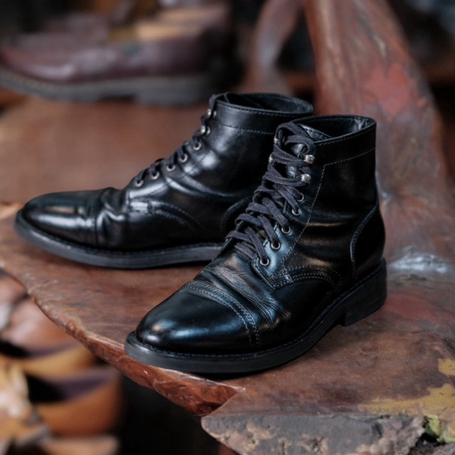 Thursday Captain Boots Black Original Made in USA