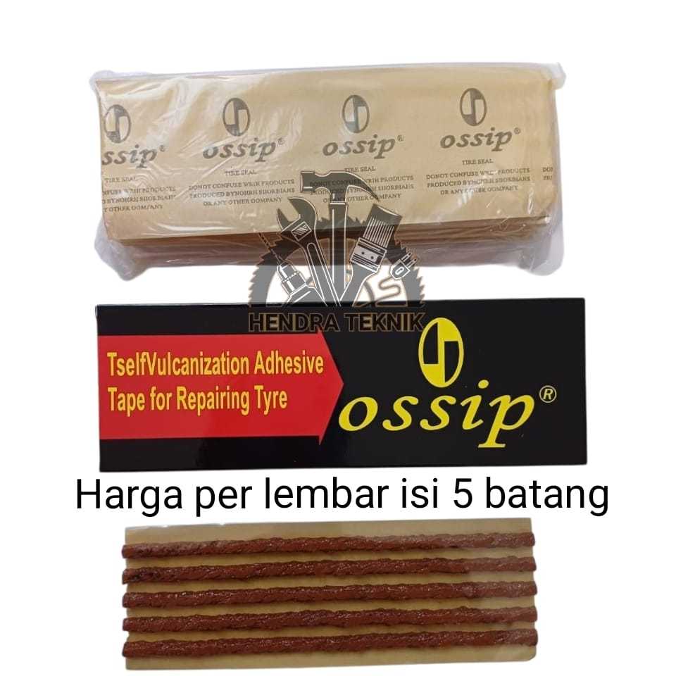 KARET TAMBAL BAN TUBELESS OSSIP ISI TUBELESS REFILL ISI 5 PCS CACING CUBLES