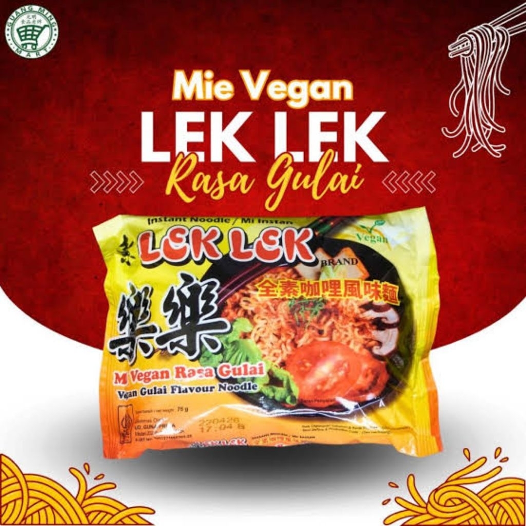 

Mie LekLek Gulai kartonan