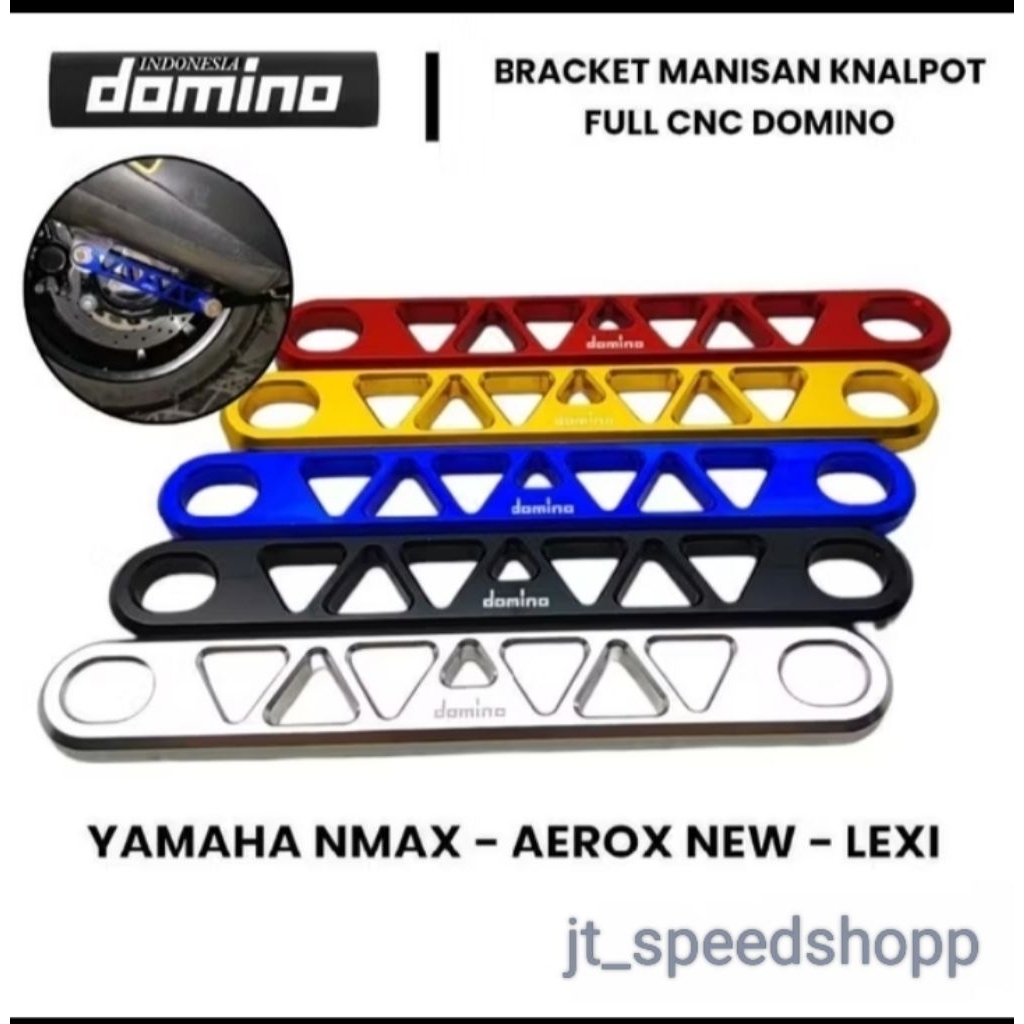 Braket Manisan Knalpot Aerox New & Old - Nmax New & Old