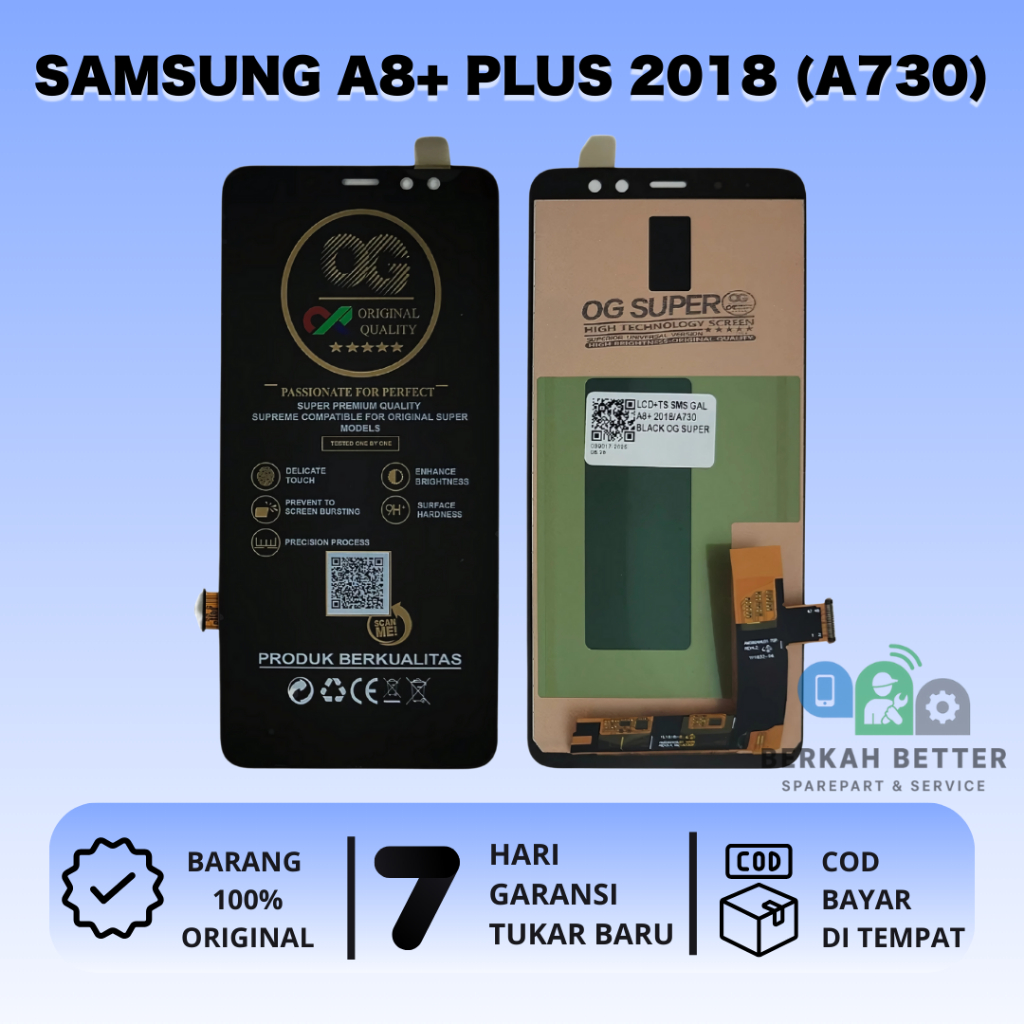 LCD SAMSUNG A8+ plus 2018 ORIGINAL TOUCHSCREEN
