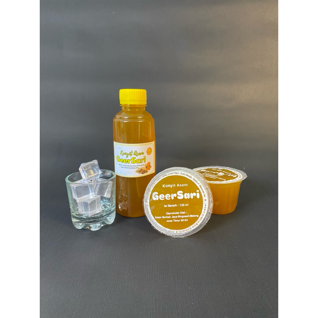 

GeerSari Kunyit Asam 250ml botol plastik