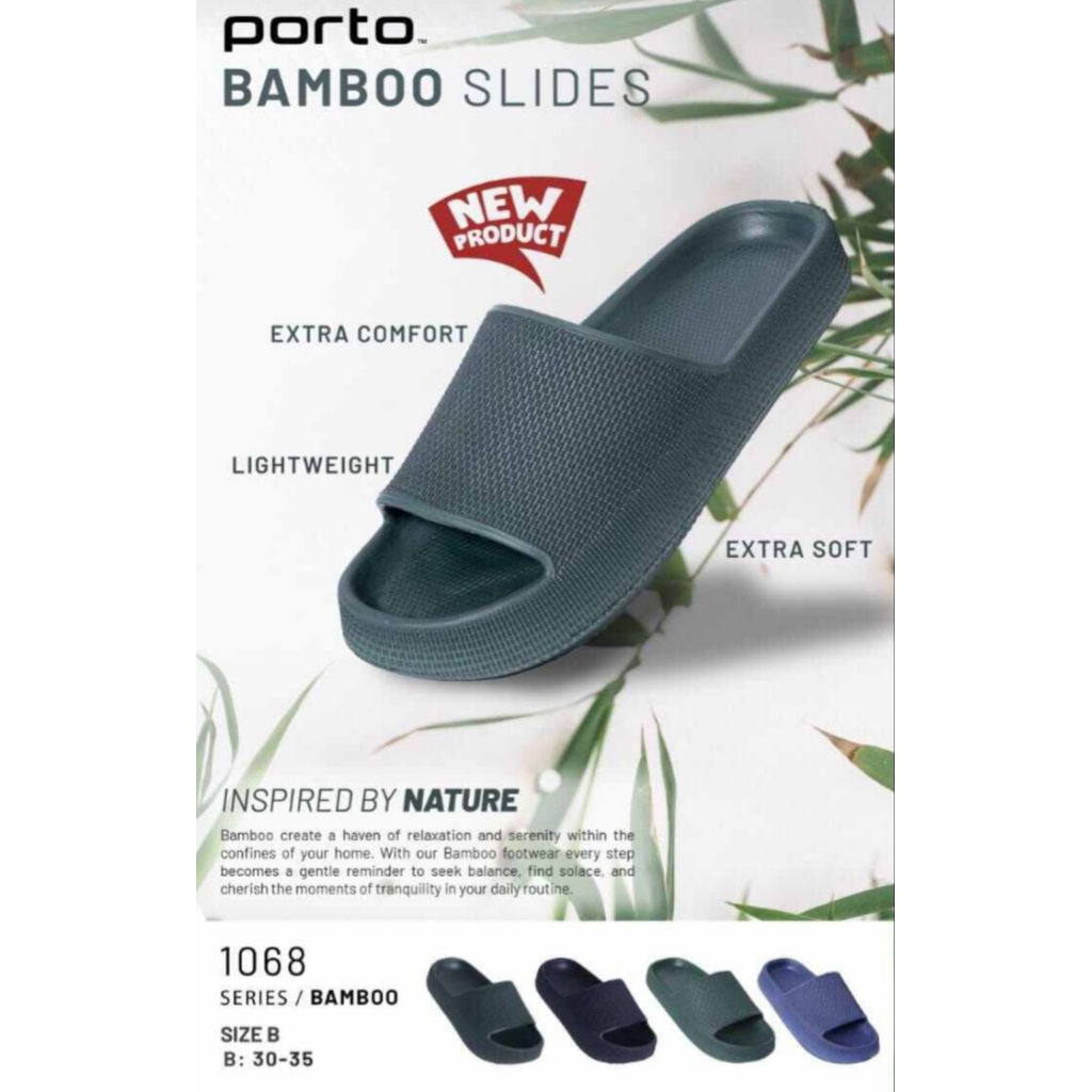 PORTO SANDAL PRIA DEWASA SELOP POLOS ELEGAN