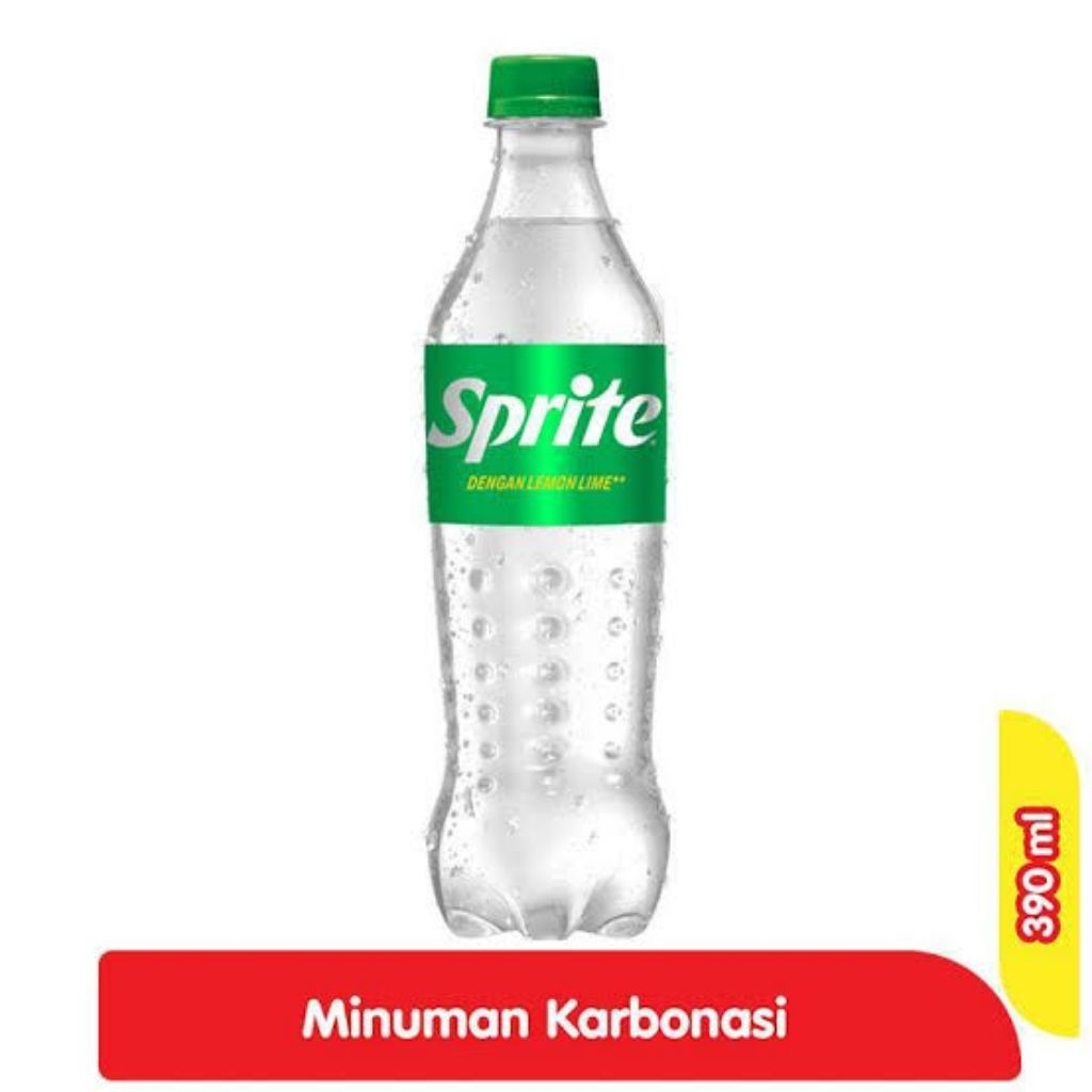 

Sprite Botol 390ML / Minuman Soda / Soft Drink
