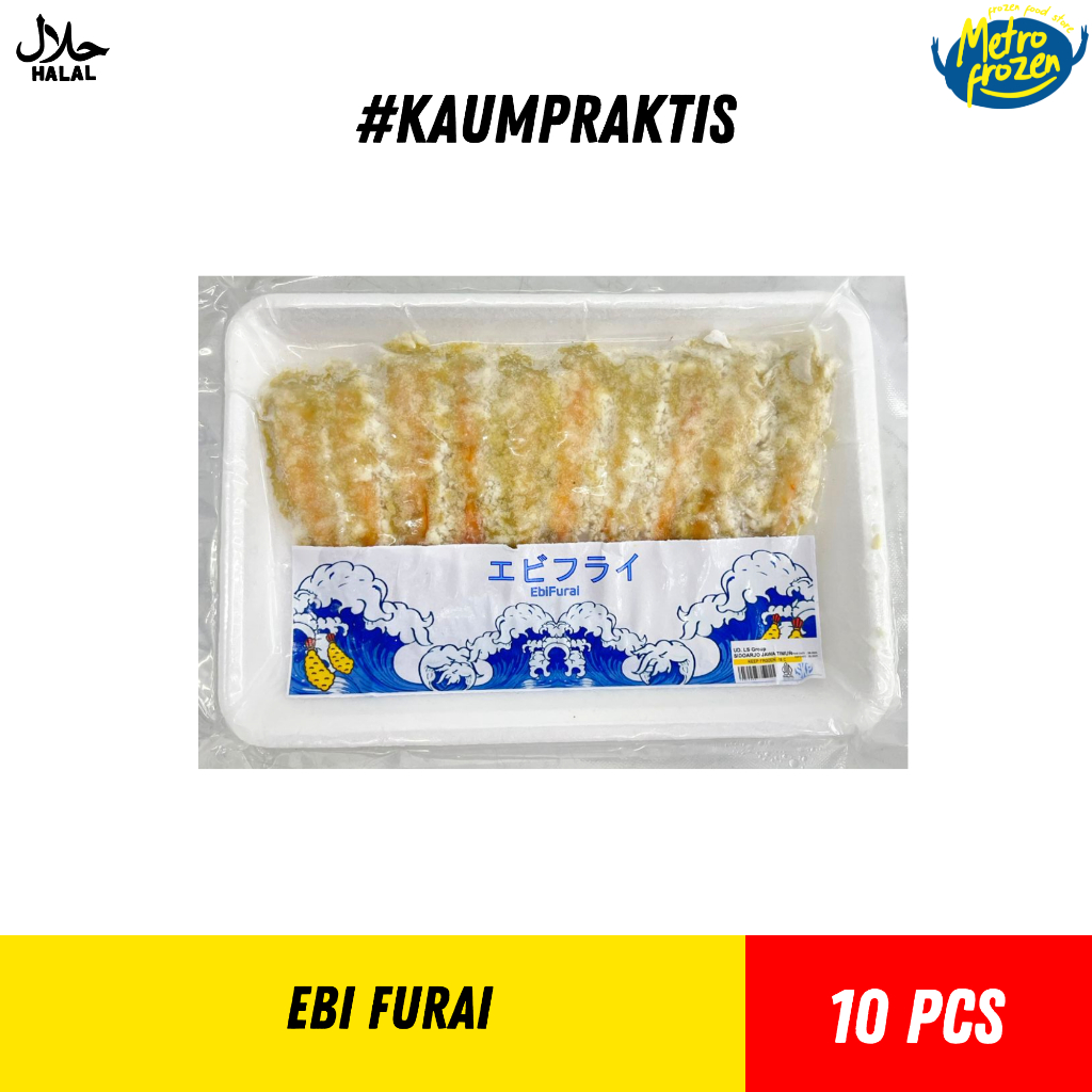 

EBI FURAI 10pcs //udang goreng //udang dengan tepung