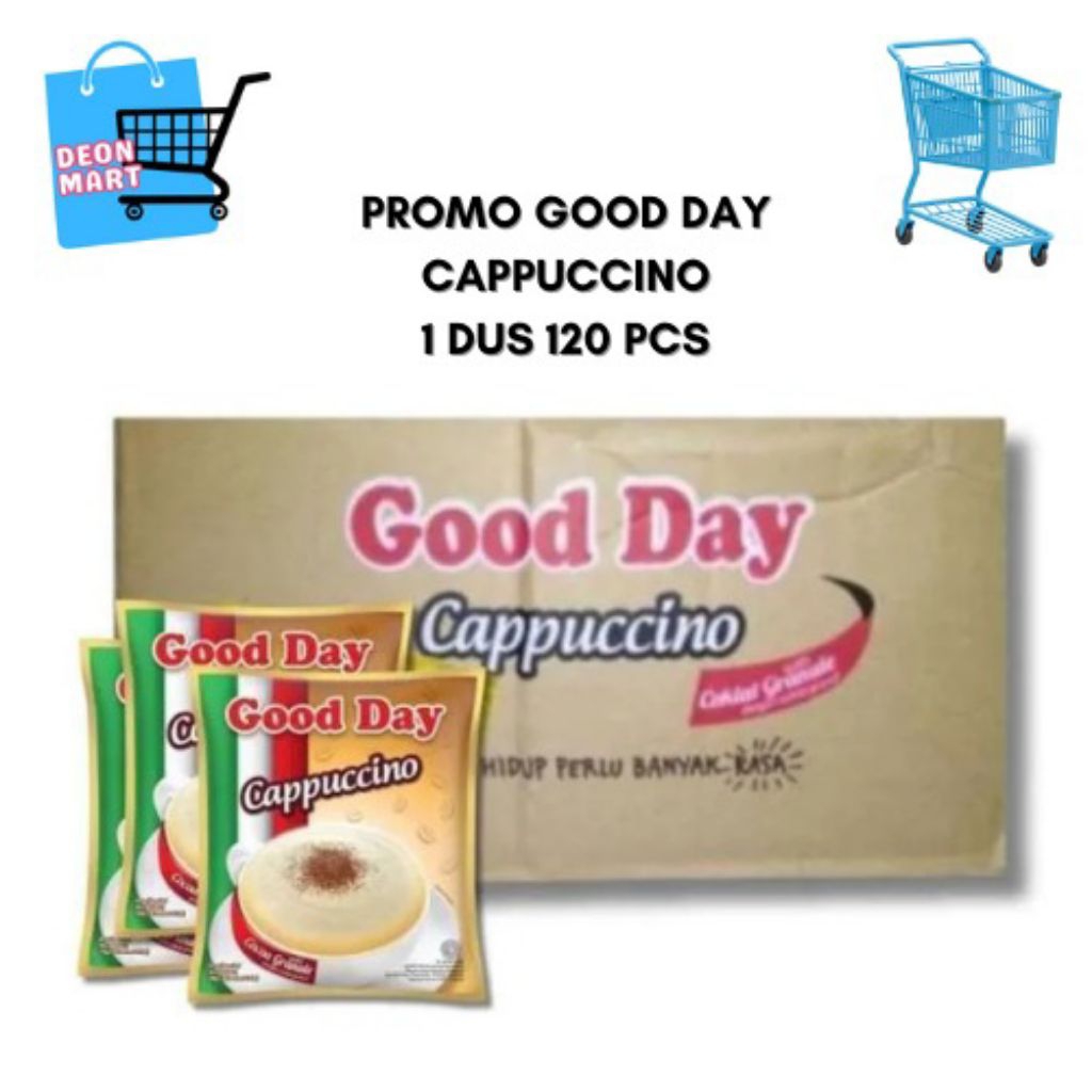 

PROMO GOOD DAY CAPPUCCINO 1 DUS (120 PCS)