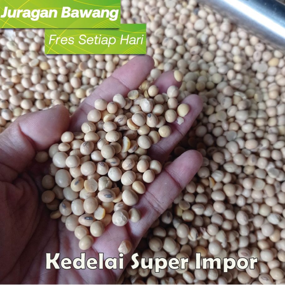 

Kacang Kedelai Super Grade - Biji Kedelai Mentah Per Kg