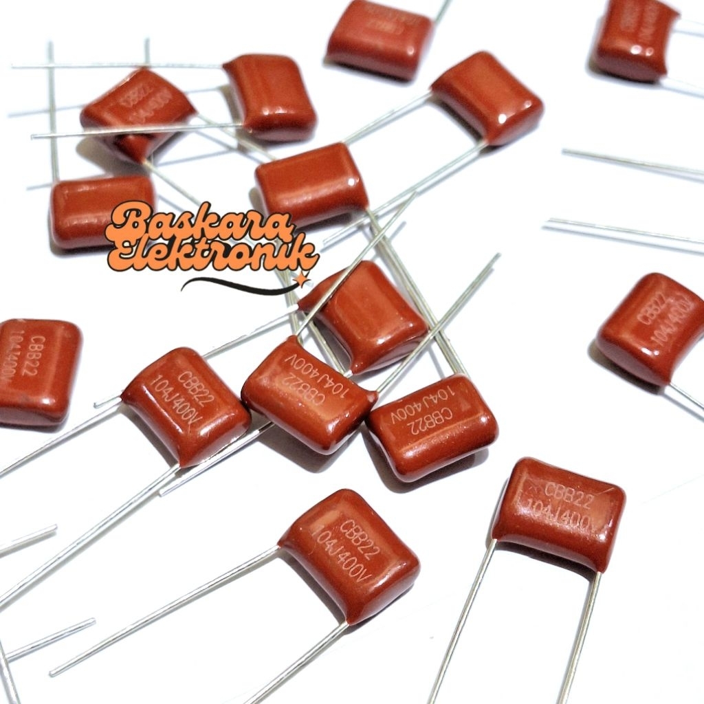 KAPASITOR CBB 103/400 473/400 104/400 334/450 564/400 CAPASITOR MILAR MERAH 400V