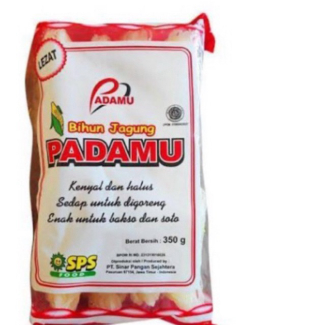 

Bihun Jagung Merk Padamu 350Gr