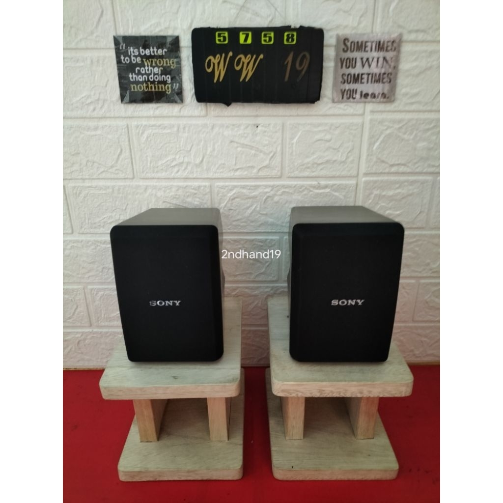 Speaker Surround Sony pasif sepasang bekas/second