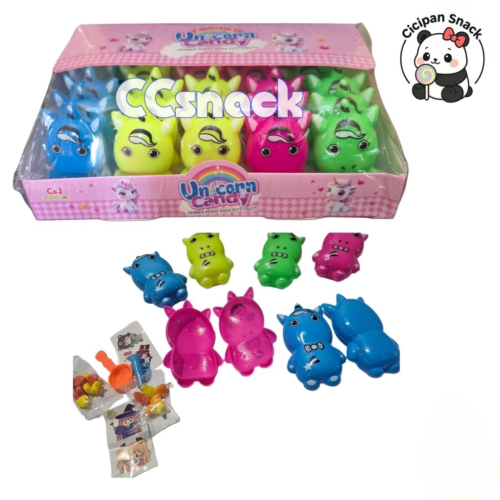 

C&J UNICORN CANDY BOX ISI 30