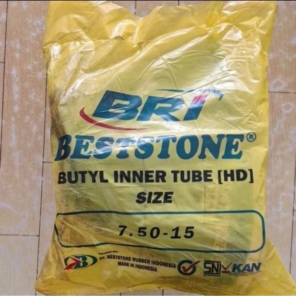 Ban dalam Beststone ring 15 cop panjang 750-15 Truk engkel