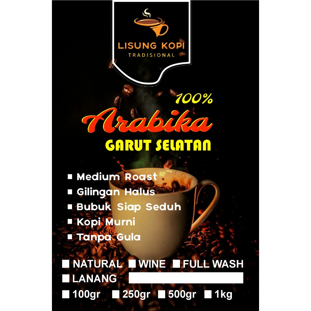 

LISUNG KOPI TRADISIONAL COFFEE ARABICA