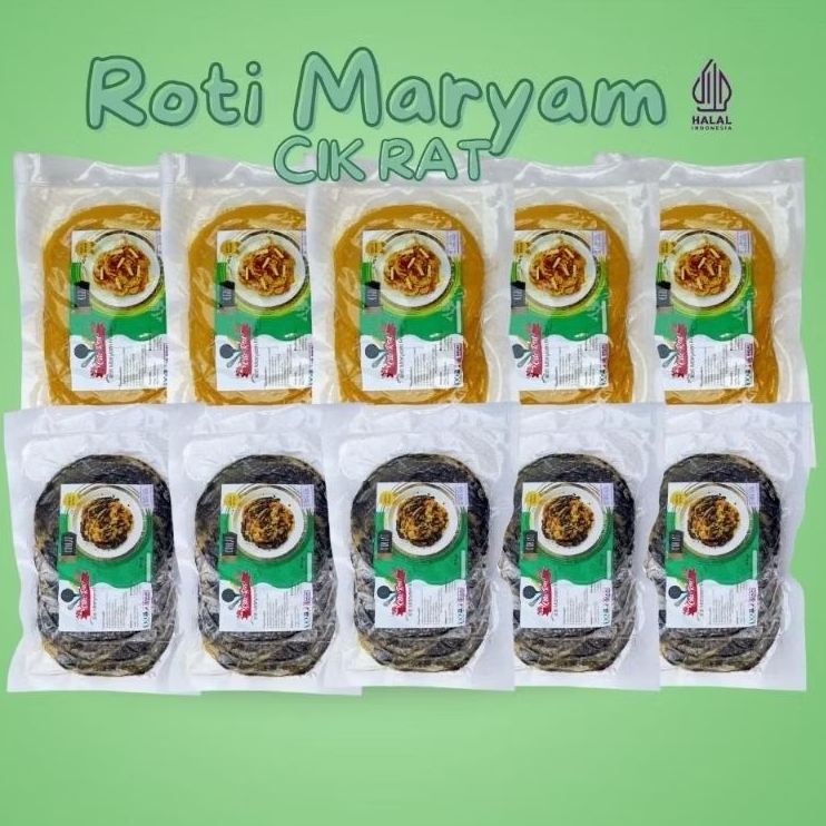 

PAKET 10 MIX ROTI MARYAM (COKLAT+KEJU)