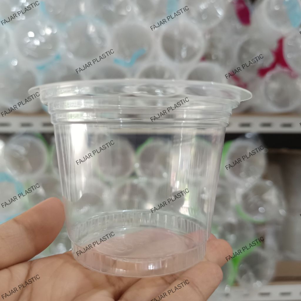 Gelas Cup Plastik 10oz - Cup Eskrim Puding