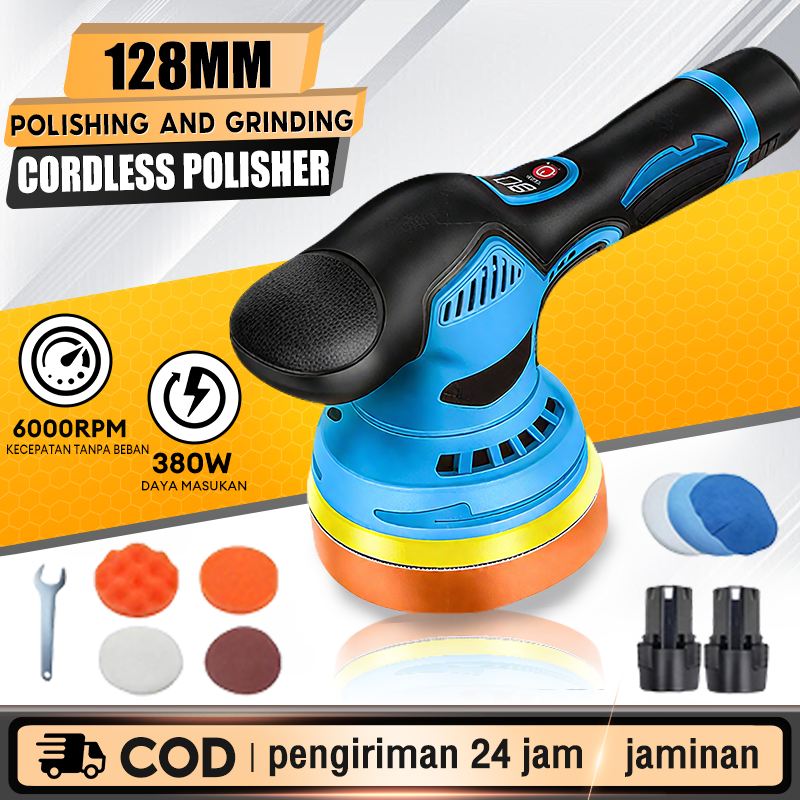Reaim Mesin Poles mobil Mesin Polisher Cordless Polisher Machine Polisher Eccentric polisher