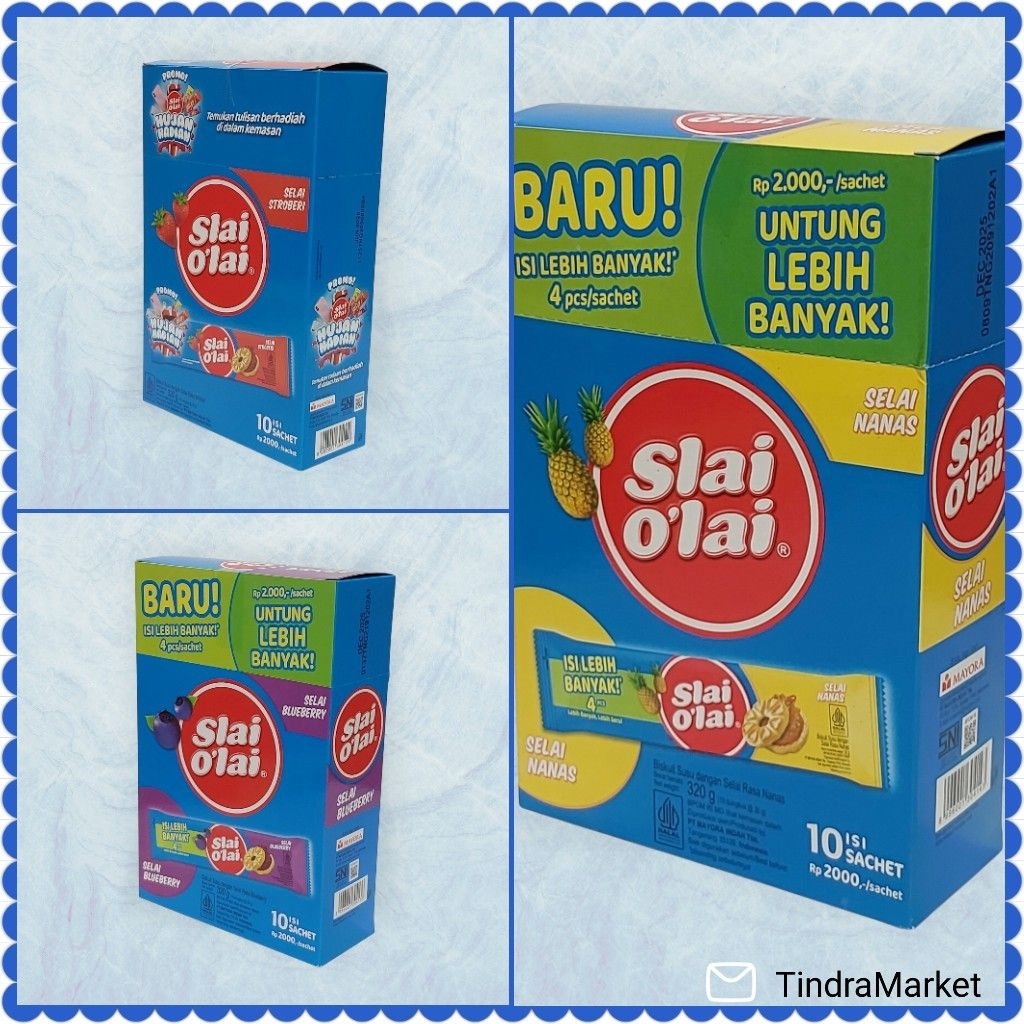 

Biskuit Slai O'lai 320gr - 1 Pak