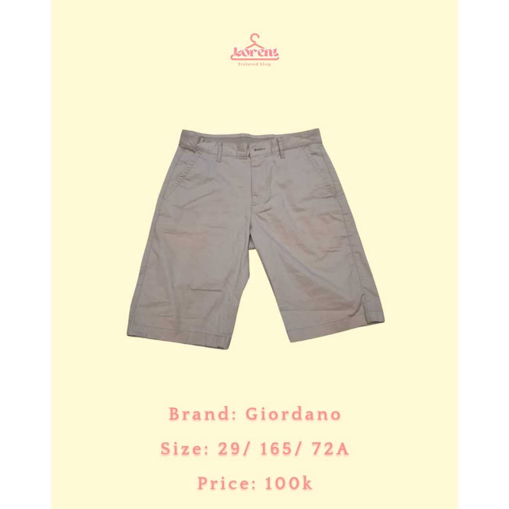 GIORDANO - PRELOVED CELANA PENDEK PRIA
