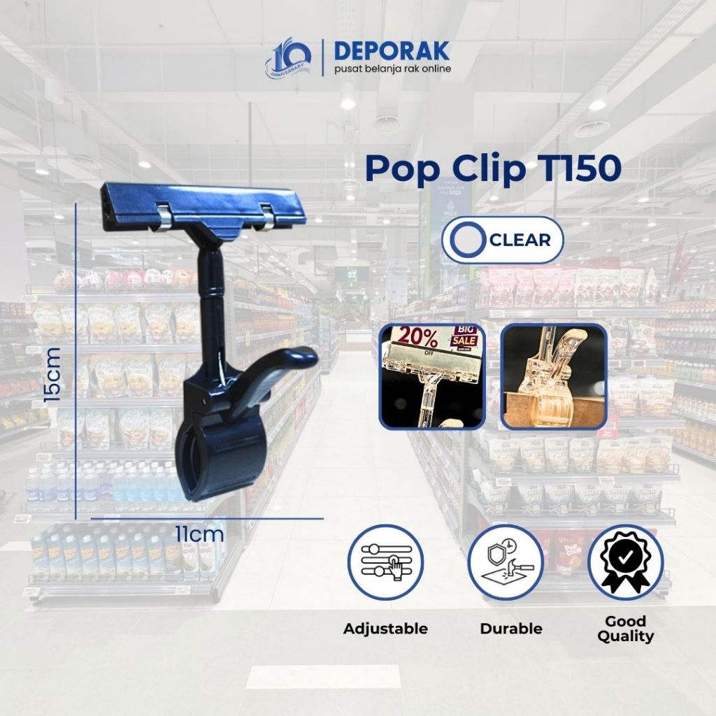 

Jepitan Pop Card / Pop Clip / Jepitan Promo / Jepitan Obral Harga /Jepitan Kertas Harga / Thumb Clip / Clip Kertas / Tag Price Holder / Jepit Harga / Klip Iklan / Sign Holder / Jepitan Harga Obral