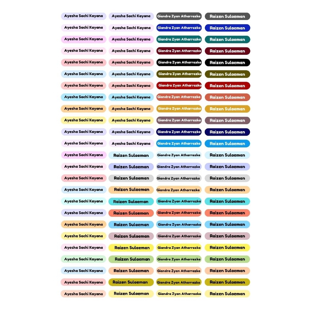 

STIKER NAMA ATK POLOS (Bisa FULLNAME)