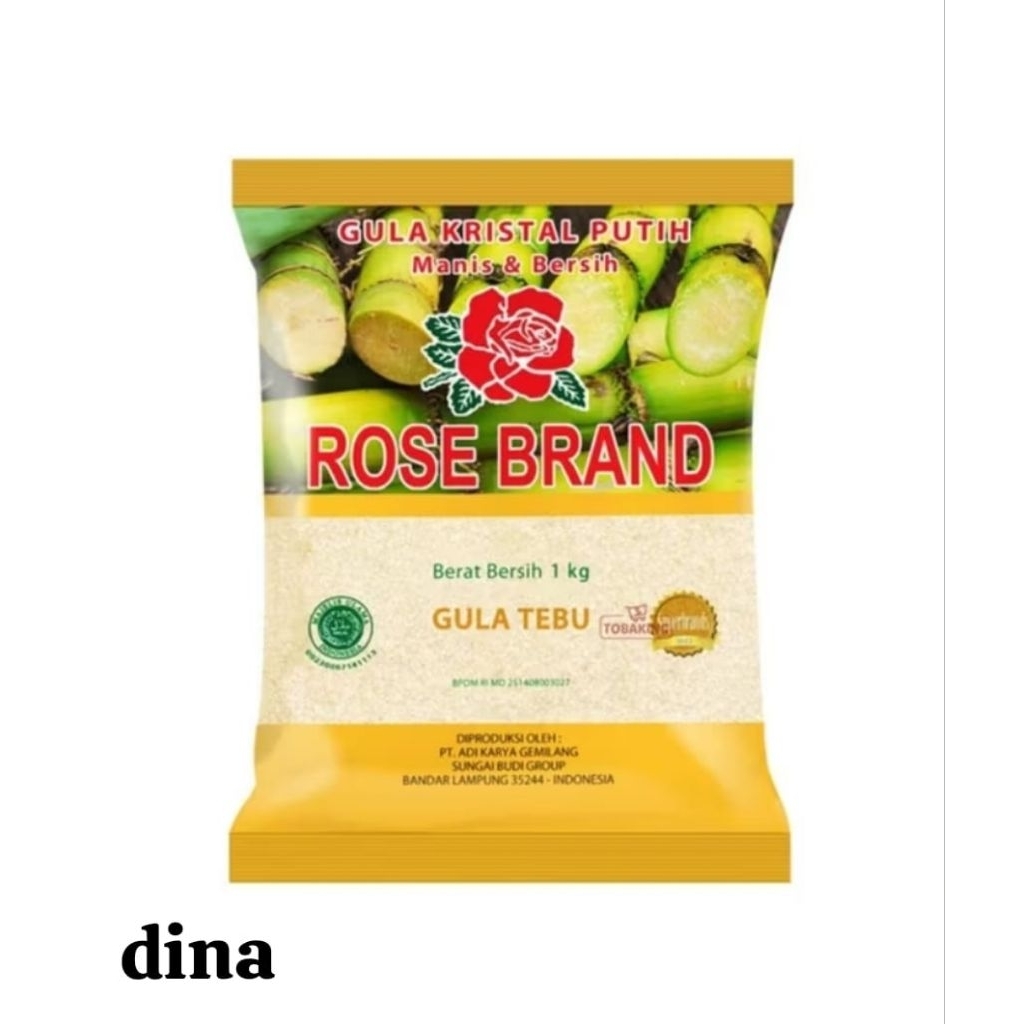 

GULA ROSE BRAND & GULA CURAH PAKET 10X1KG