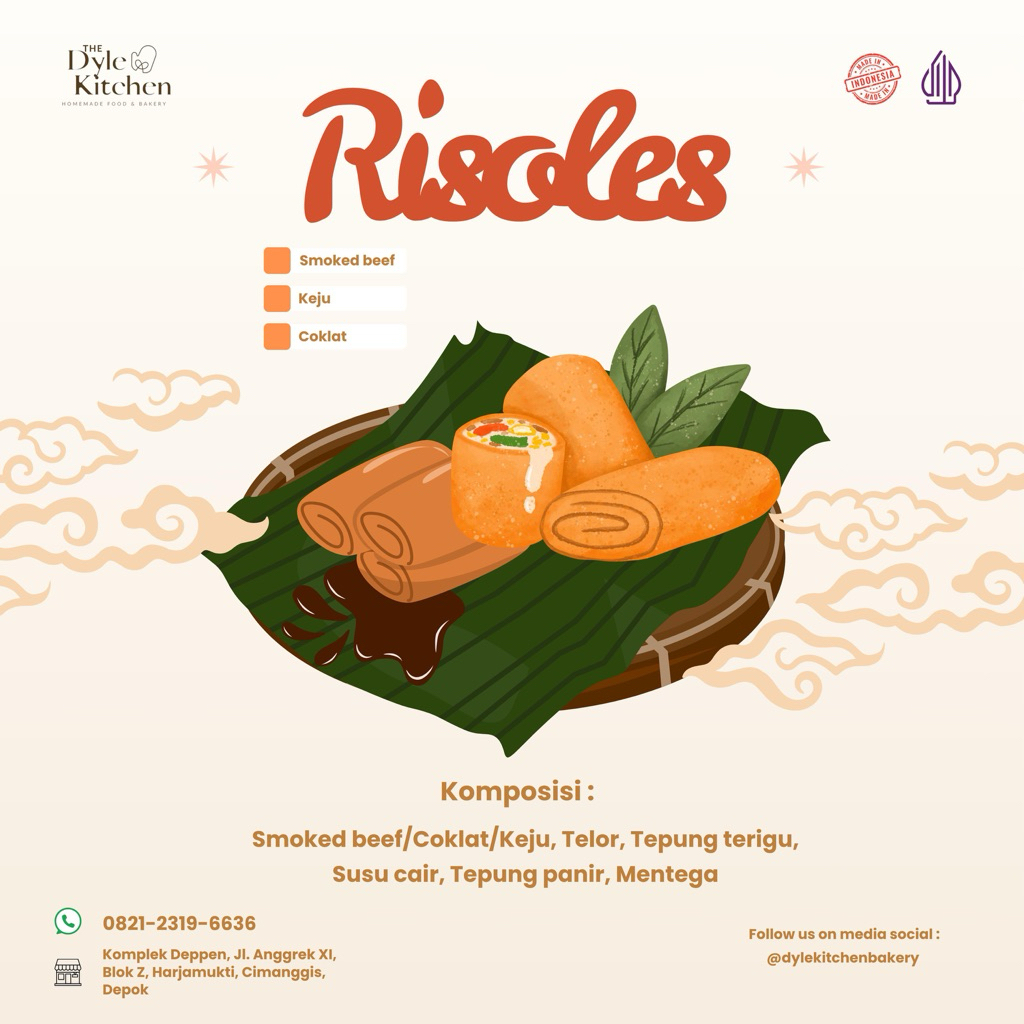 

RISOLES HOMEMADE BY DYLE