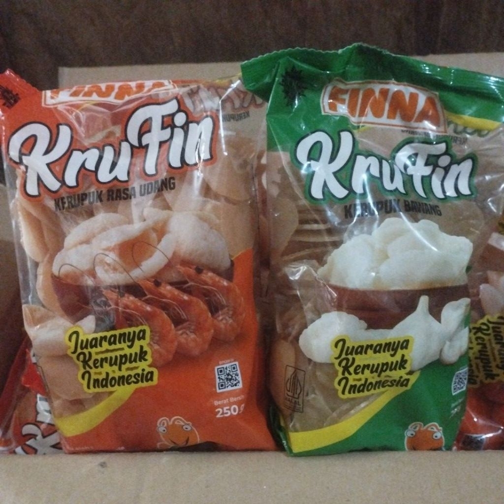 

KruFin Krupuk finna 250gr dpt 2pcs