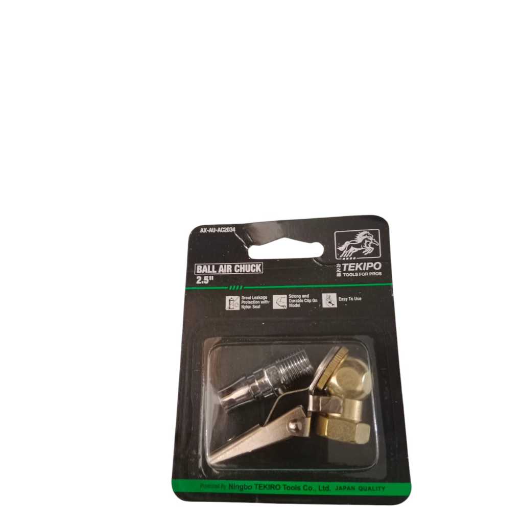 Tekiro Isi Angin Keong / Ball Air Chuck / Alat Pengisi Angin Ban Motor Mobil Untuk Kompresor Angin