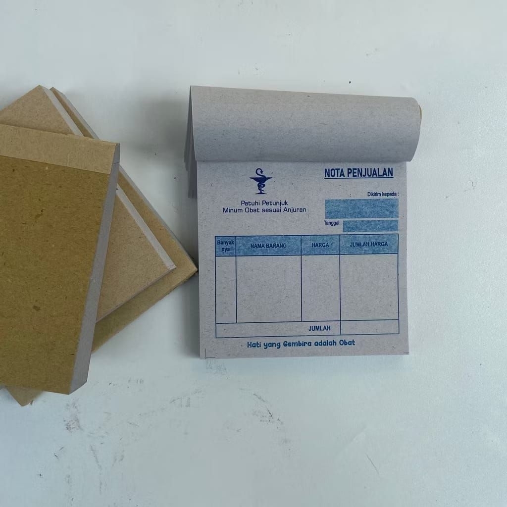 

Nota Apotek Polosan, Buku Nota Apotek, Nota Instan untuk Apotek, blangko nota