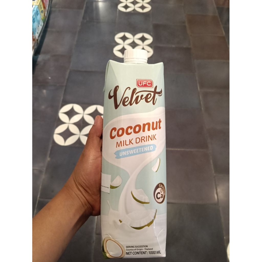 

ufc velvet coconut milk drink unsweetened 1lt