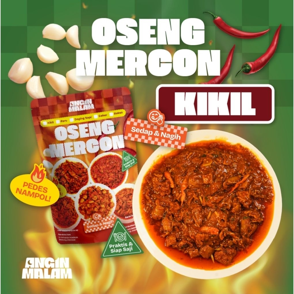 

Oseng Mercon Kikil