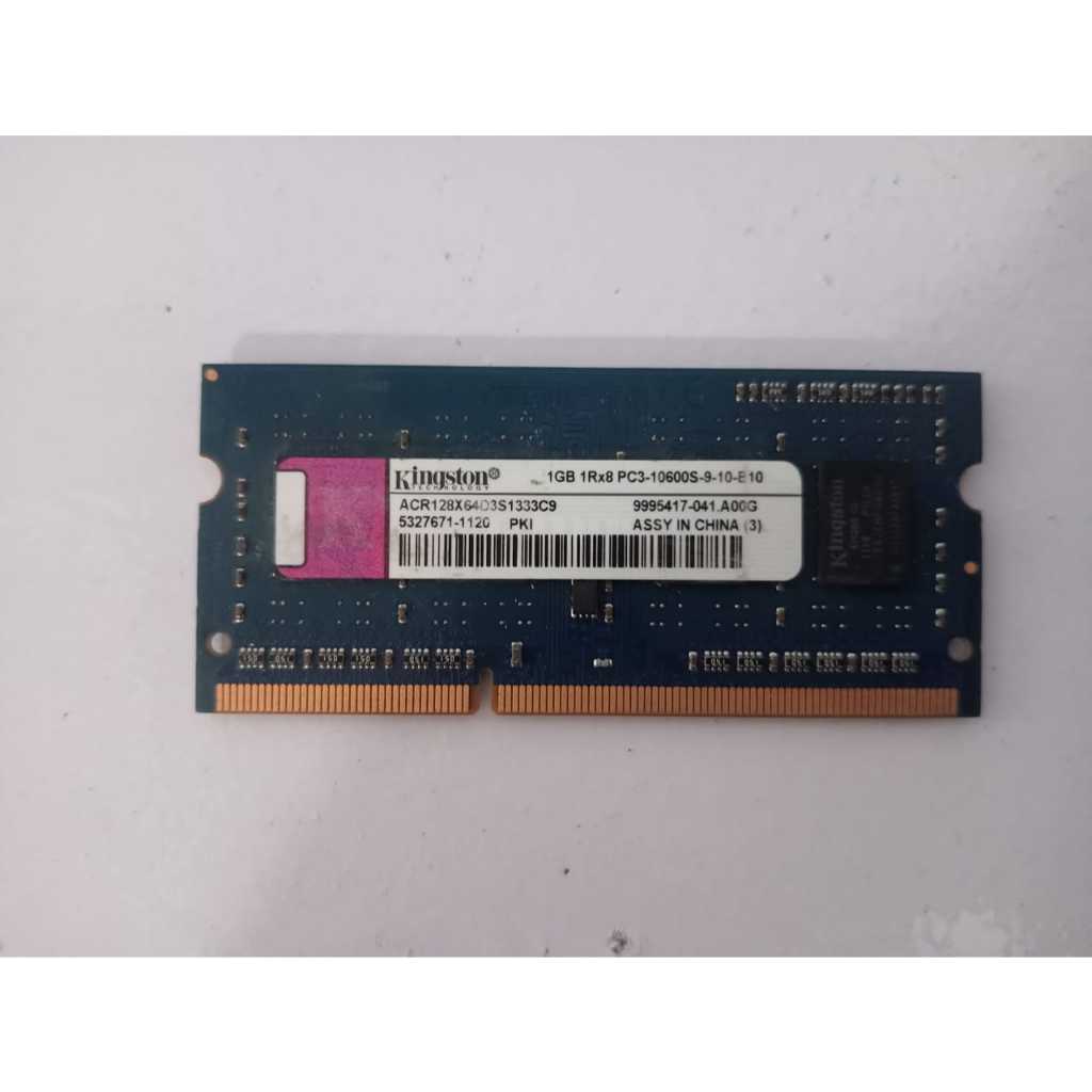MEMORY SODIMM DDR3 KINGSTON 1GB 1Rx8 10600S - ercomp2