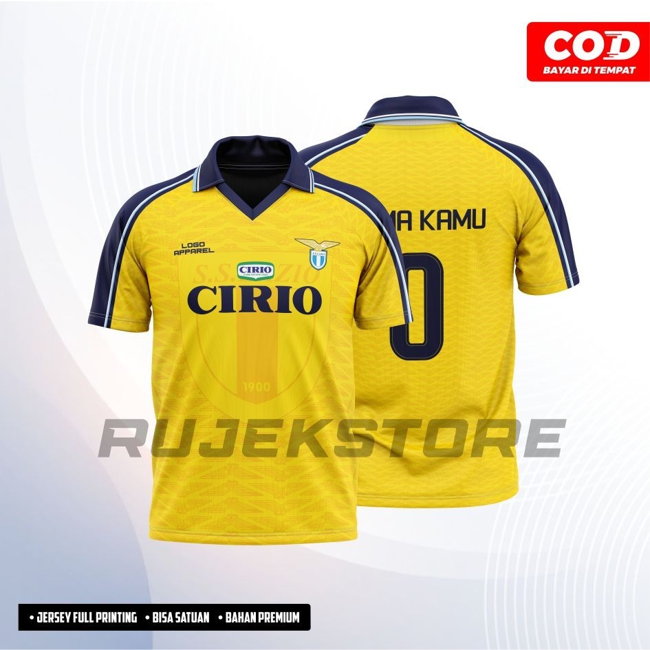 Jersey Lazio 1997 Away Printing