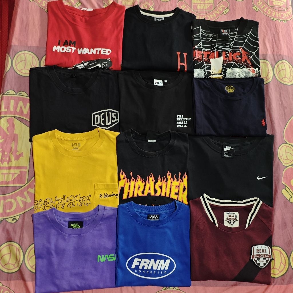 PAKET BORONGAN KAOS FULL BRAND