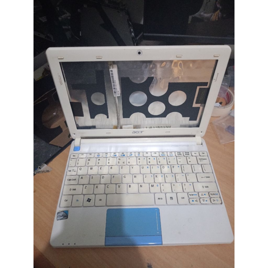 notbook Acer aspire one Happy2 mainboard mati casing mulus