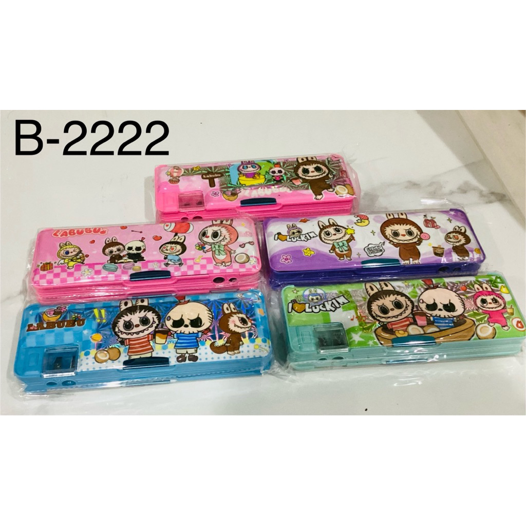 

B-2222 kotak pensil labubu