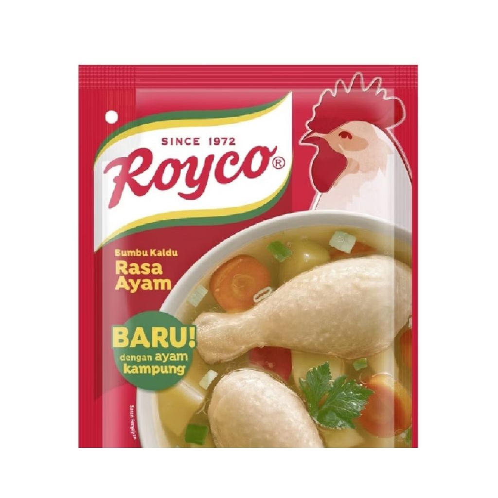 

ROYCO RASA AYAM BUMBU PENYEDAP MASAKAN 220G