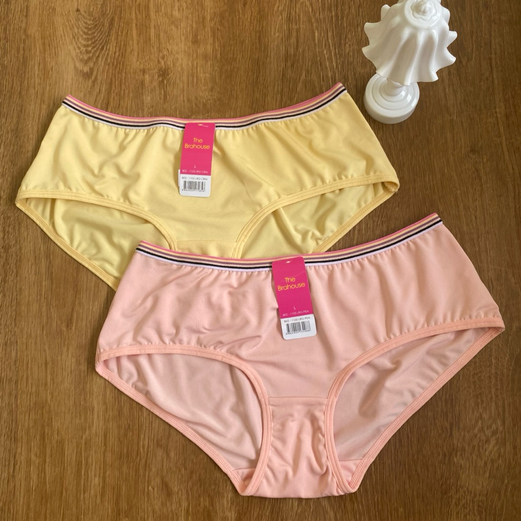 THE BRAHOUSE PANTY MODEL MIDI BOXSHORT SIZE M L XL CD PEREMPUAN THE BRAHOUSE