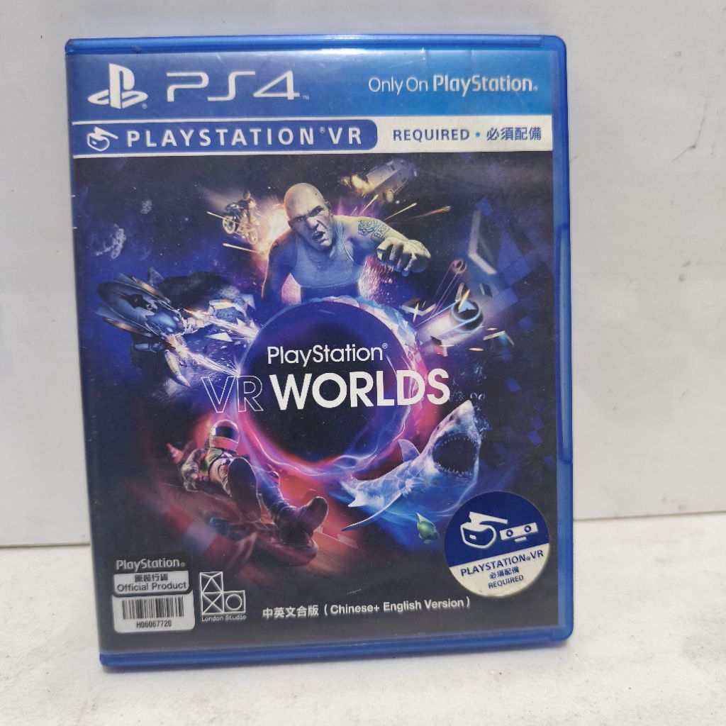 BD PS4 vr world game CD kaset bluray world PlayStation PS4 vr