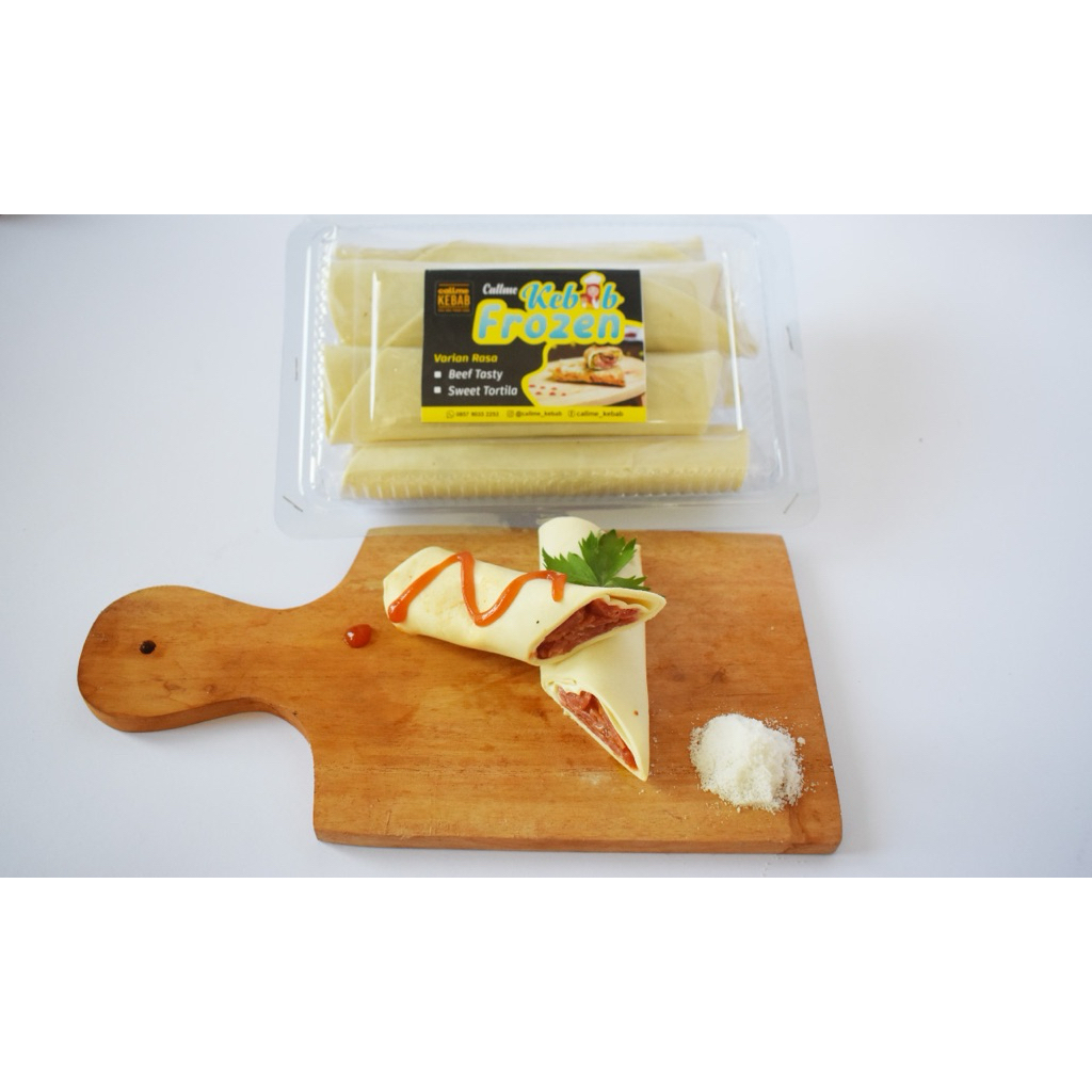 

Kebab Vacum Frozen 1 pack isi 5biji kemasan frozen vacuum