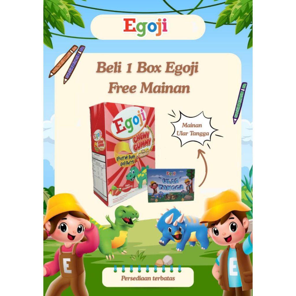

Egoji Gummy Box isi 5 Pcs