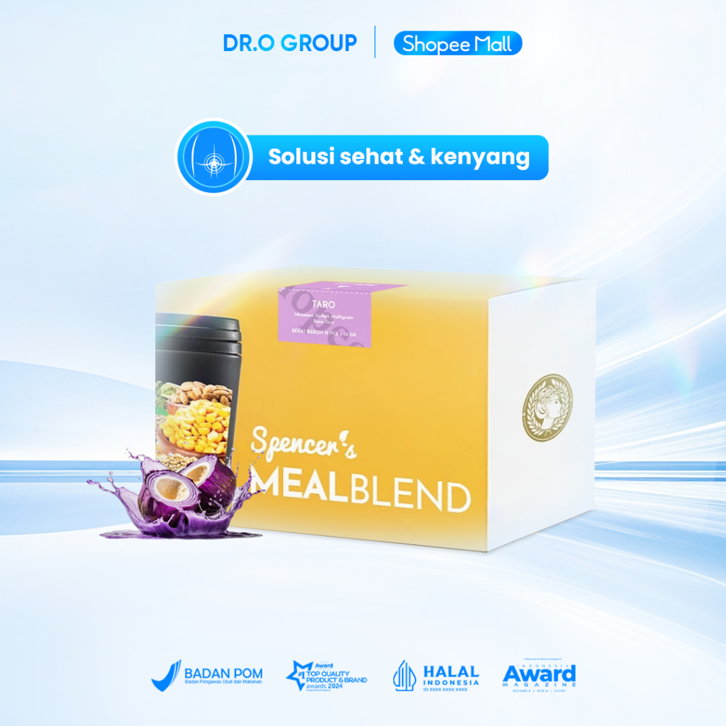 

Spencer's MealBlend (1 Box Taro) - Minuman Diet untuk Menurunkan Berat Badan Praktis