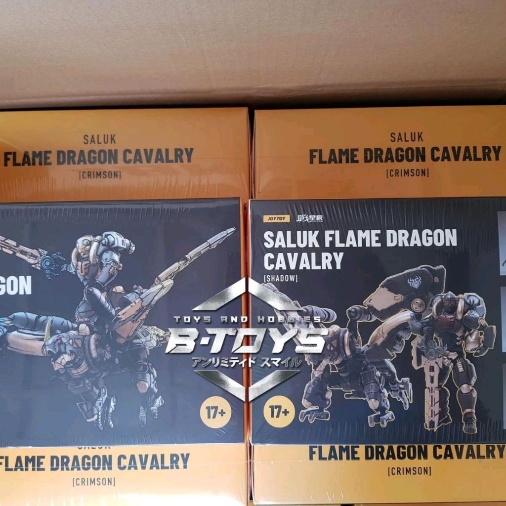 Joytoy 1/18 Saluk Flame Dragon Cavalry Shadow Action Figure Joy toy