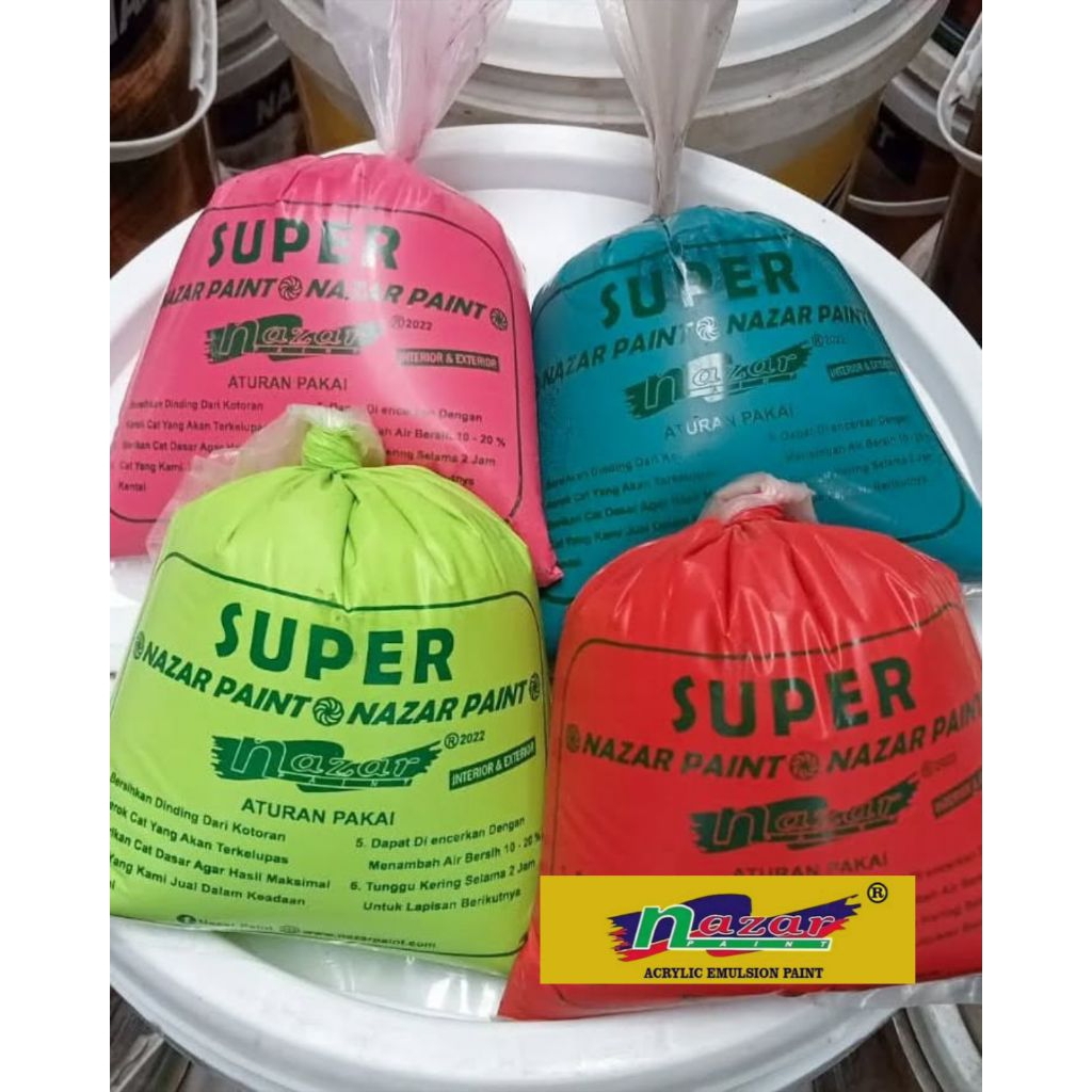 Cat Tembok Kiloan Anti luntur Super by Nazar paint
