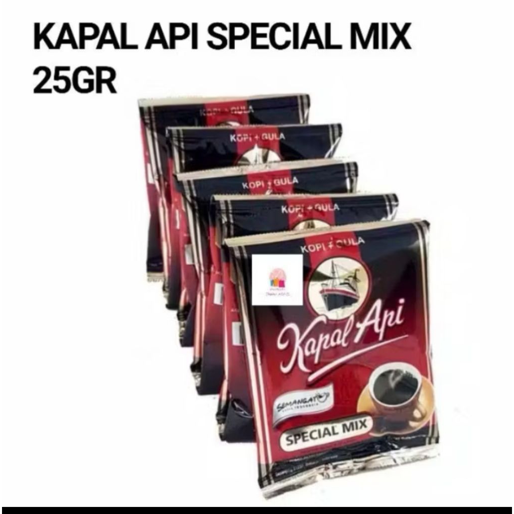 

Kapal Api Spesial mix 25gr 1 renceng