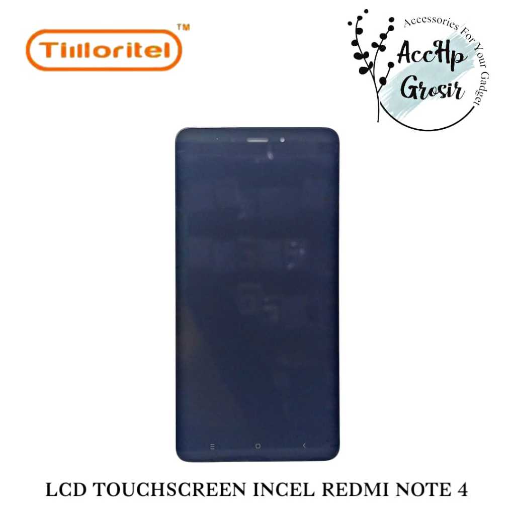 Lcd Touchscreen Xiaomi Redmi Note 4 Incell Lcd Note 4 Black Original