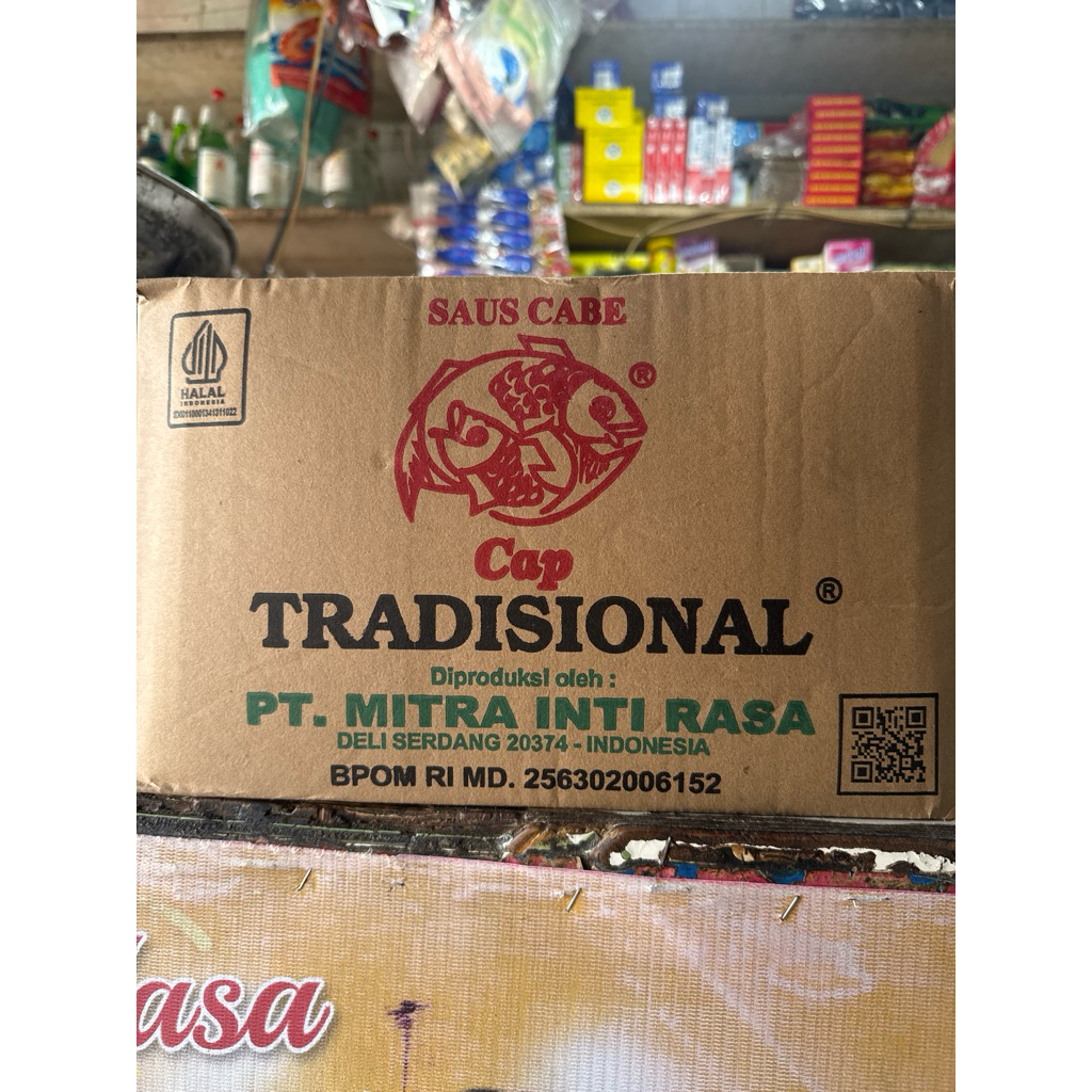 

Saos Ikan Tradisional 1 Dus