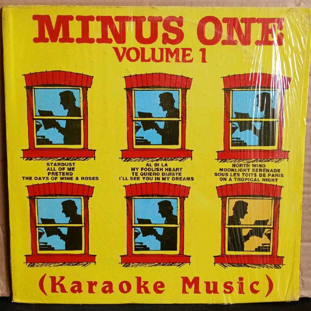 Vinyl Piringan Hitam 12 inch Minus One - (Karaoke Music) vol. 1