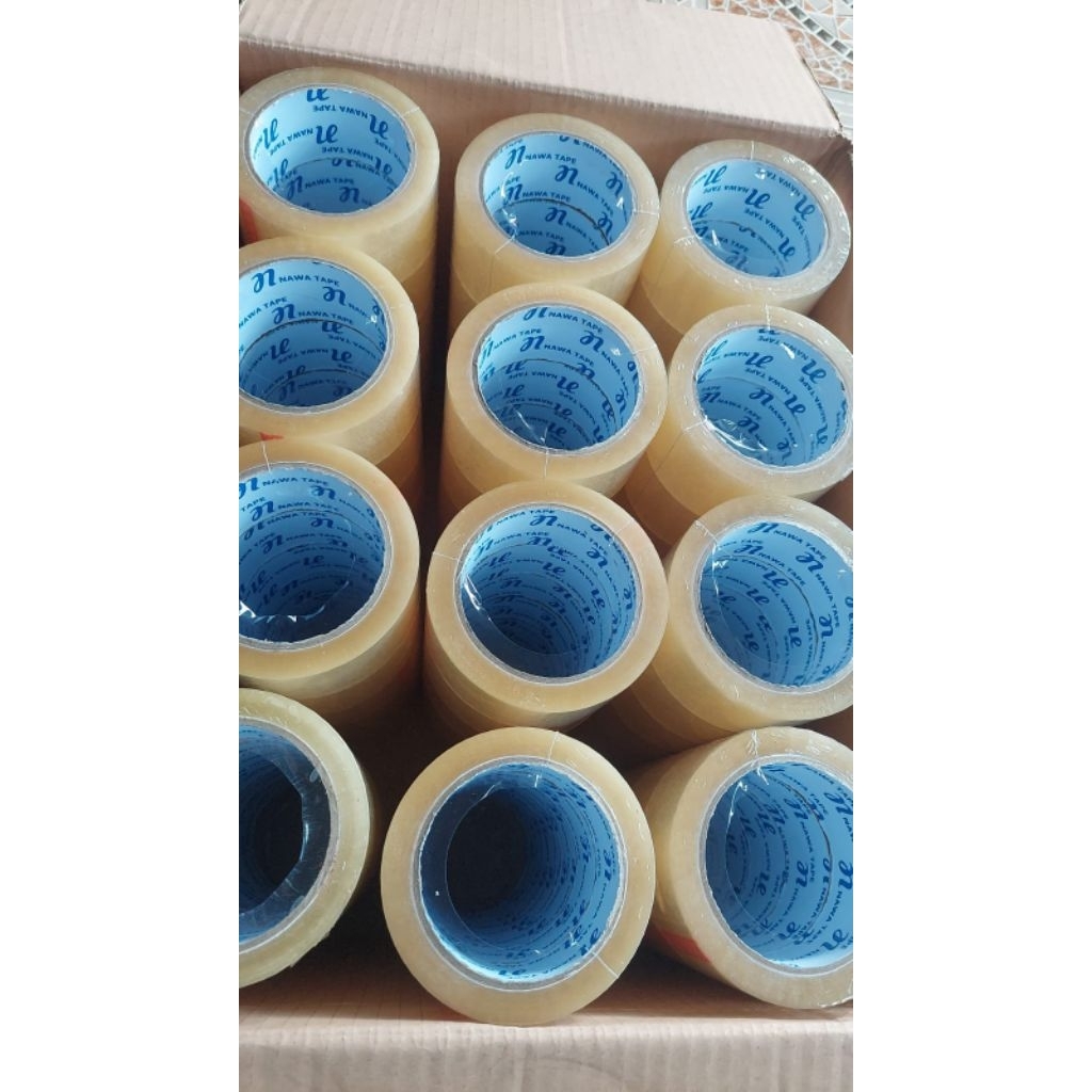 

lakban bening&coklat 1.dus isi 72.pcs 100 yard